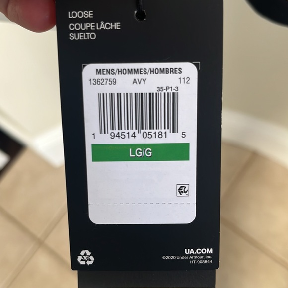 UA MEN'S PROJECT ROCK LEGACY WINDBREAKER DWAYNE "ROCK" JOHNSON. BN with tags - Picture 2 of 3